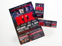 Kix Show Poster and Tickets