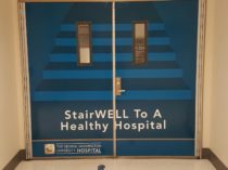 George Washington University Hospital Door and Floor Graphics