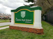 Catholic High School of Baltimore Sign  2 of 2