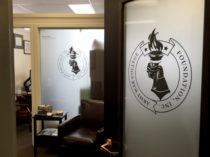 Army War College Frosted Glass Graphics 2 of 2